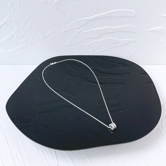 Pandora Signature series logo Pave inlaid small waist beaded 3-in-1 pendant neck - Picture 3 of 6